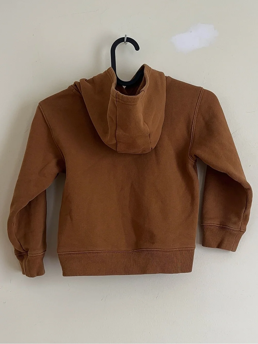 Carhartt Kids Caramel Brown Hoodie Size 5 Logo Sweatshirt’s